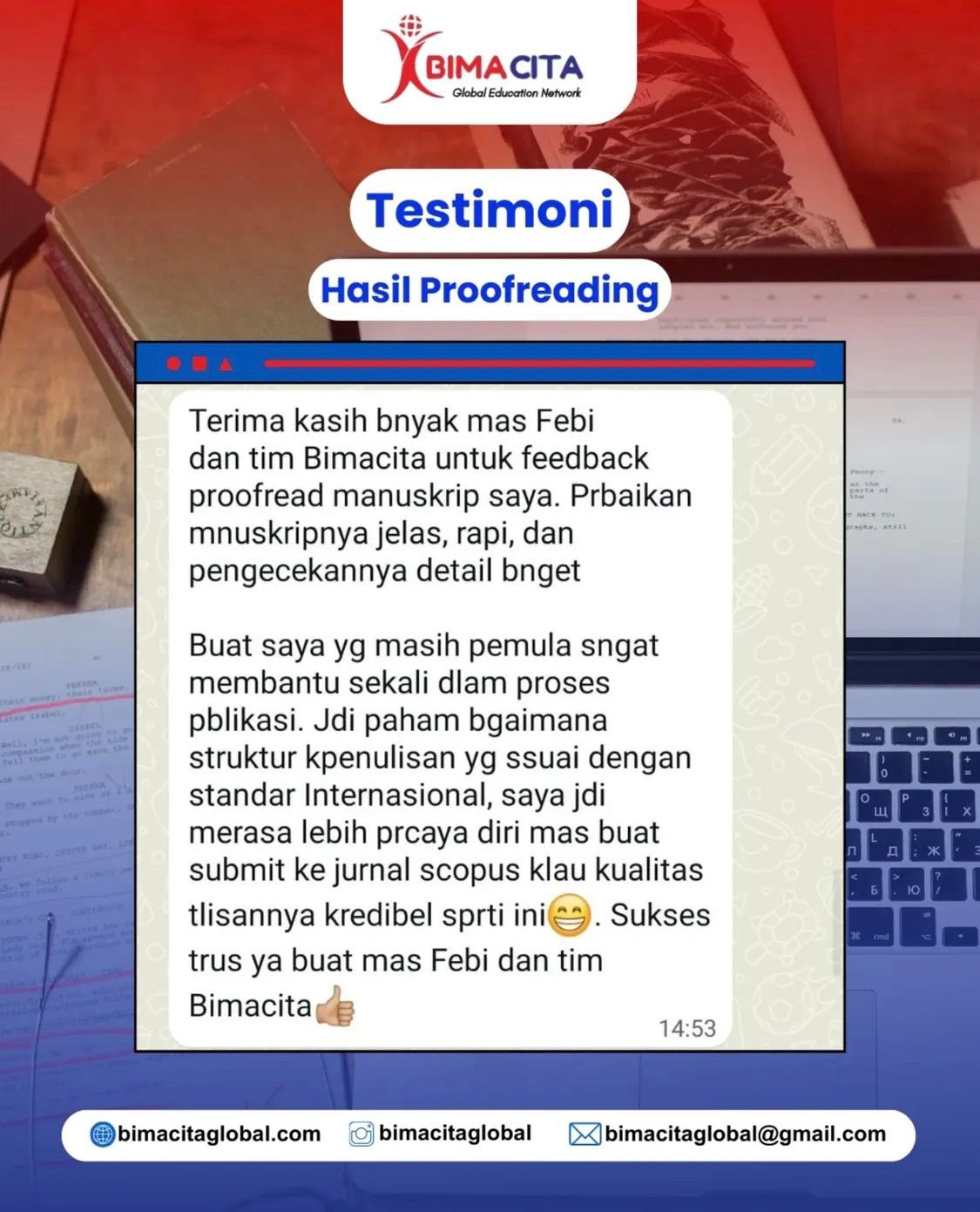 Proofreading Service Success